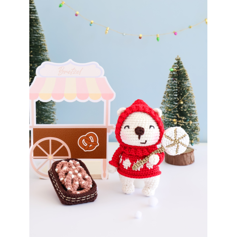 Coffret Le calendrier de l'Avent : Poupées & amigurumis - Occasion Kit livres coffrets defraichis