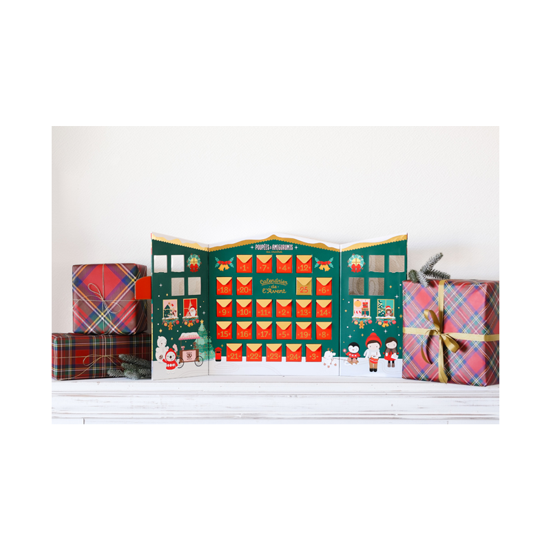 Coffret Le calendrier de l'Avent : Poupées & amigurumis - Occasion Kit livres coffrets defraichis