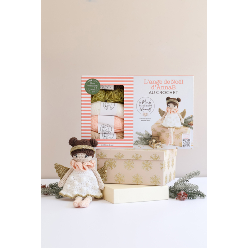 Coffret L'ange de Noël d'AnnaB - Occasion Kit livres coffrets defraichis