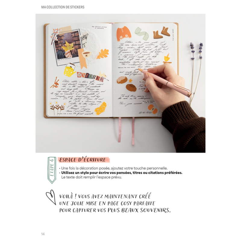 Stickers : Moments Cosy Livre DIY