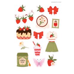 Stickers : 5 o'clock Livre DIY