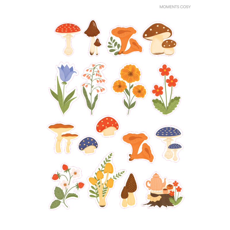 Stickers : Moments Cosy Livre DIY