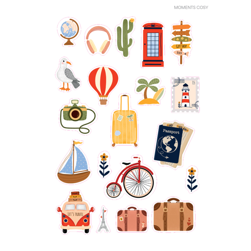 Stickers : 5 o'clock Livre DIY