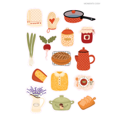 Stickers : Moments Cosy Livre DIY