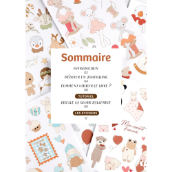 Stickers : AnnaB & Tous les mots doux Livre DIY