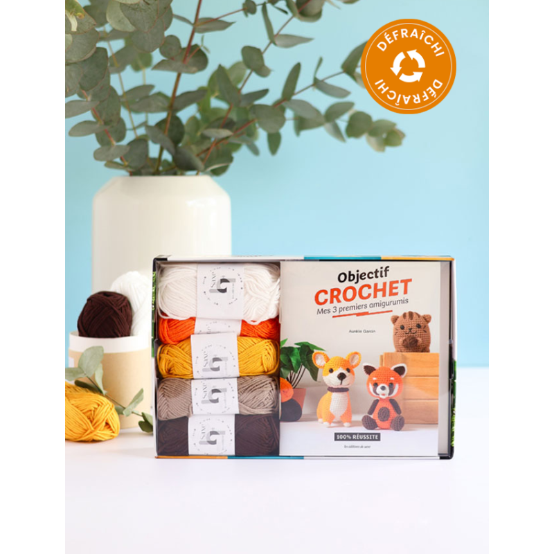 Coffret Mes premiers amigurumis - Occasion Kit livres coffrets defraichis