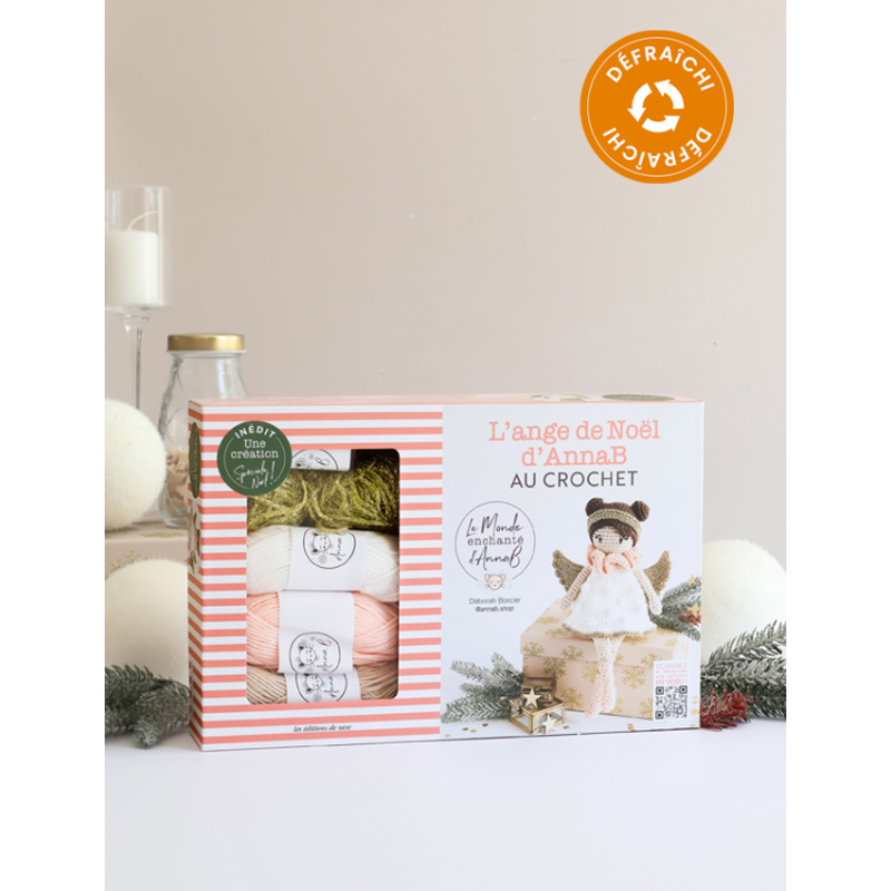 Coffret L'ange de Noël d'AnnaB - Occasion Kit livres coffrets defraichis
