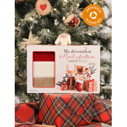 Coffret Noël traditionnel en feutrine - Occasion Kit livres coffrets defraichis