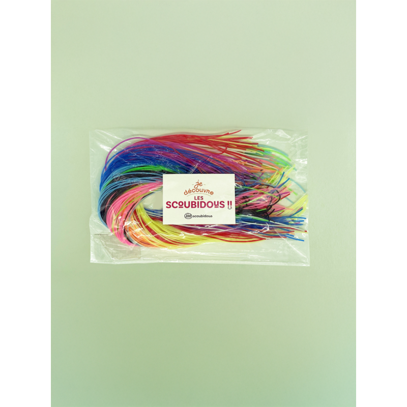 LOT fils de scoubidous Fournitures Jeunesse
