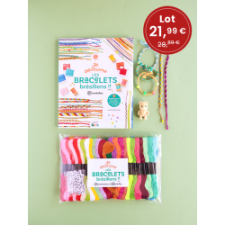 Offre spéciale Bracelets brésiliens : le livre + le lot Lot Jeunesse