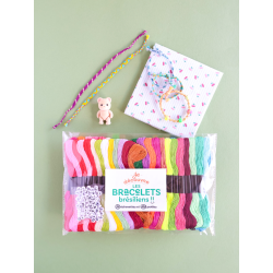 Offre spéciale Bracelets brésiliens : le livre + le lot Lot Jeunesse