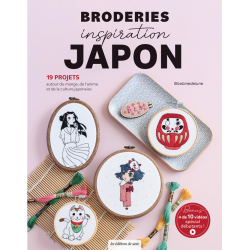 PACK EXCLUSIF : Broderies Inspiration MANGA Lot Broderie