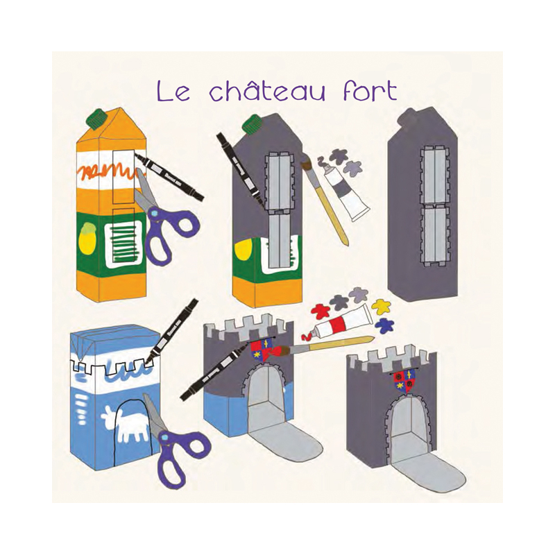 Transforme les briques alimentaires Livre Jeunesse