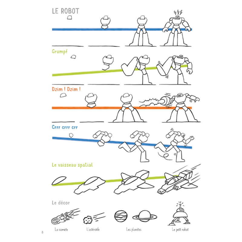 Comment dessiner tes héros préférés dans tous leurs états ! Livre Jeunesse