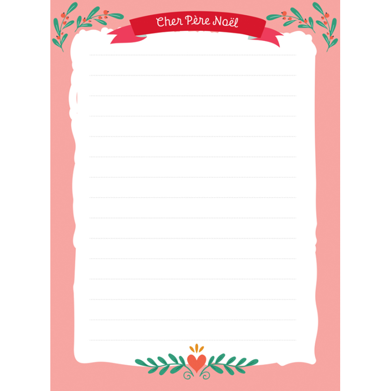 Ma lettre au Père Noël Kit Jeunesse