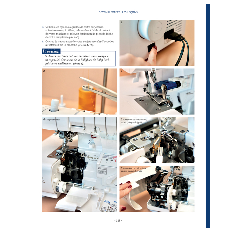 Devenir expert : la surjeteuse Livre Couture
