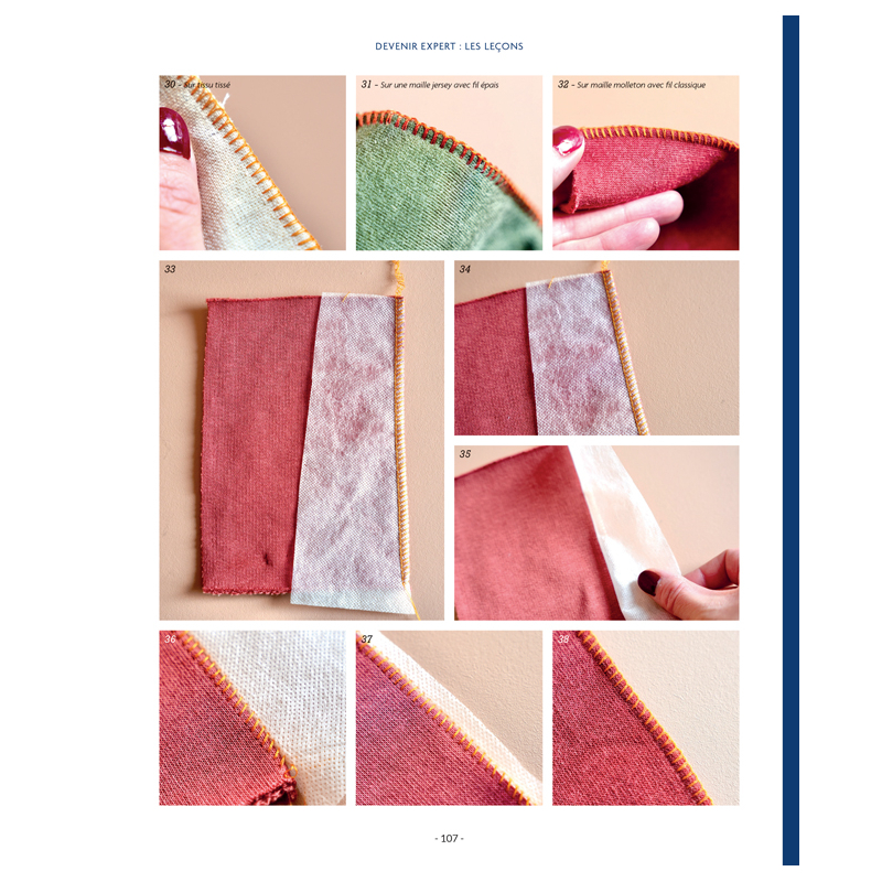 Devenir expert : la surjeteuse Livre Couture