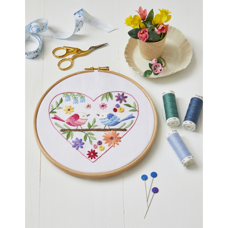 Mes jolis transferts brodés : Oiseaux brodés Livre Broderie