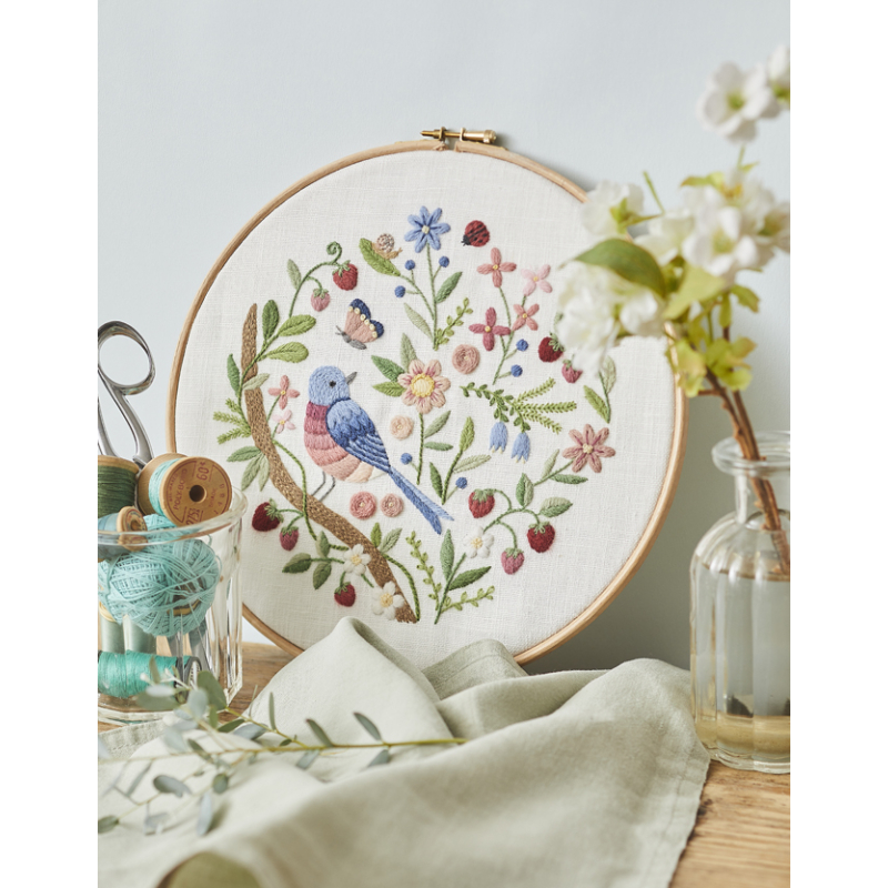 Mes jolis transferts brodés : Oiseaux brodés Livre Broderie