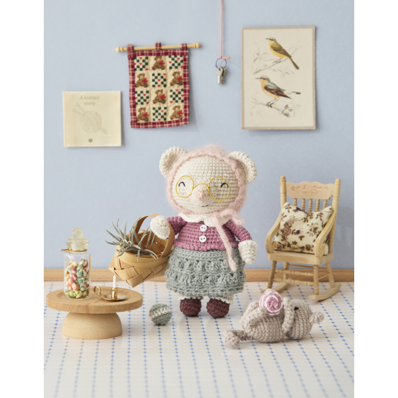 Tendres animaux au crochet - 12 amigurumis Livre Crochet