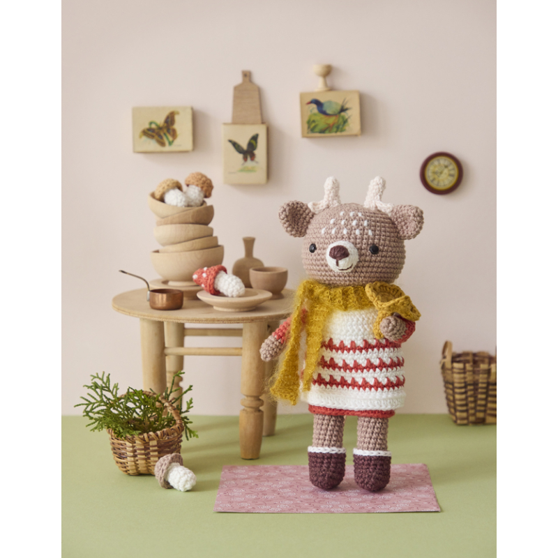 Tendres animaux au crochet - 12 amigurumis Livre Crochet