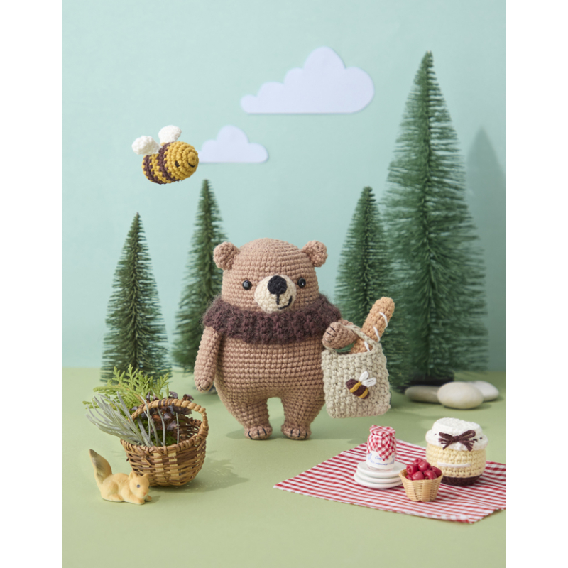 Tendres animaux au crochet - 12 amigurumis Livre Crochet