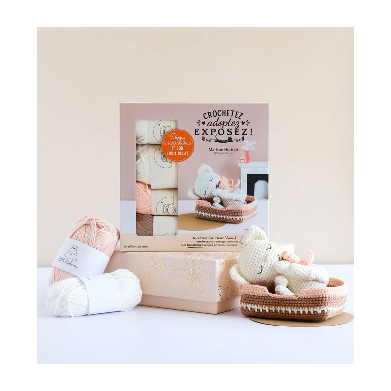 Coffret chat : Poppy le british Kit Crochet