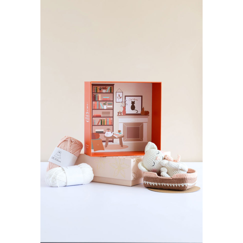 Coffret chat : Poppy le british Kit Crochet
