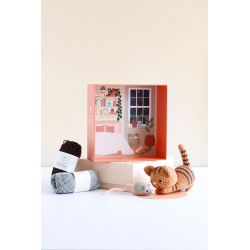 Coffret chat : Milo le chat tigré Kit Crochet