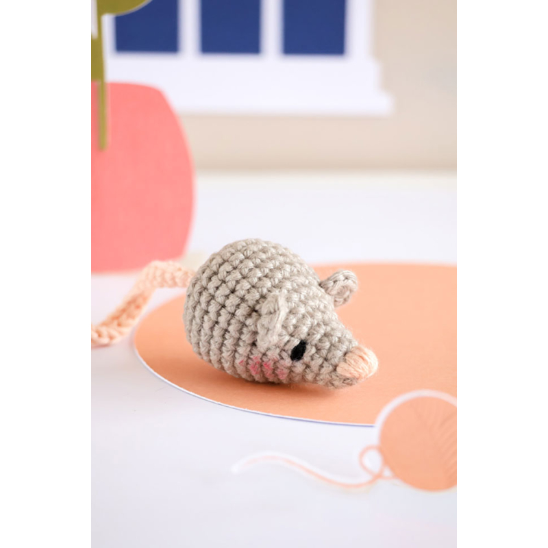 Coffret chat : Milo le chat tigré Kit Crochet