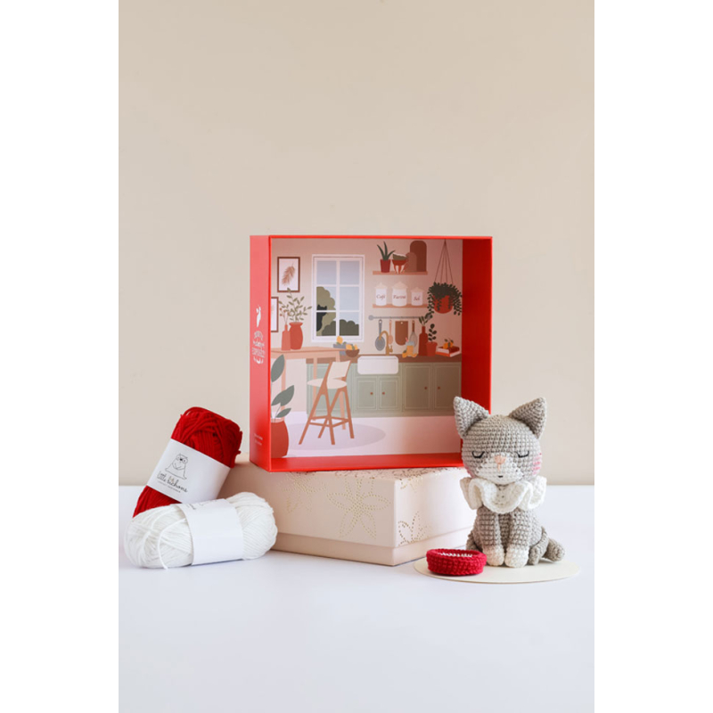 Coffret chat : Aspen le maine coon Kit Crochet