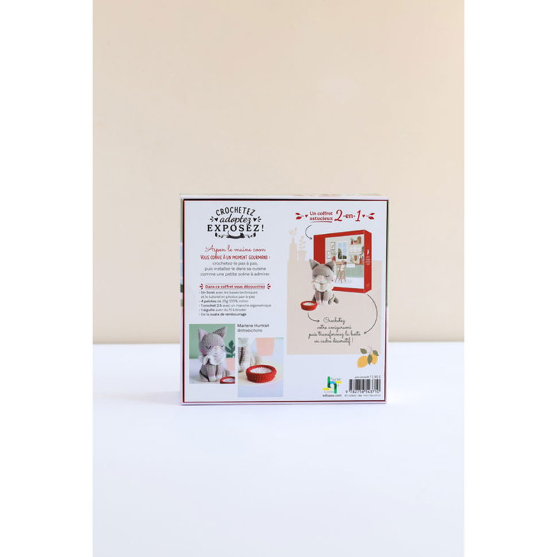 Coffret chat : Aspen le maine coon Kit Crochet