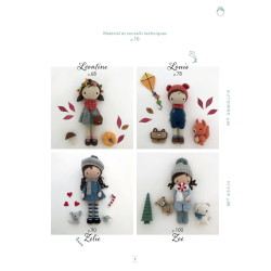 Les poupées de Lulu au crochet Livre Crochet