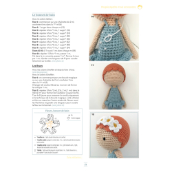 Les poupées de Lulu au crochet Livre Crochet