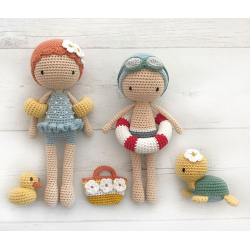 Les poupées de Lulu au crochet Livre Crochet