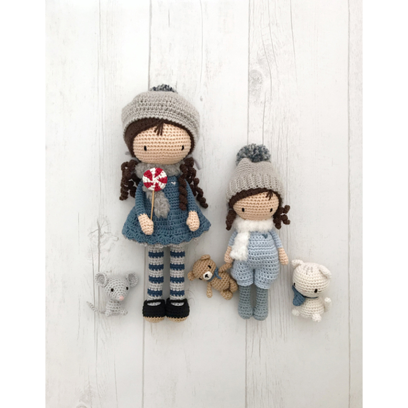 Les poupées de Lulu au crochet Livre Crochet