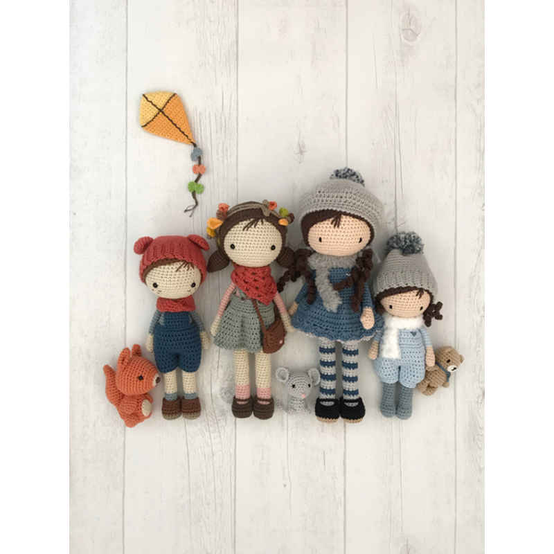 Les poupées de Lulu au crochet Livre Crochet