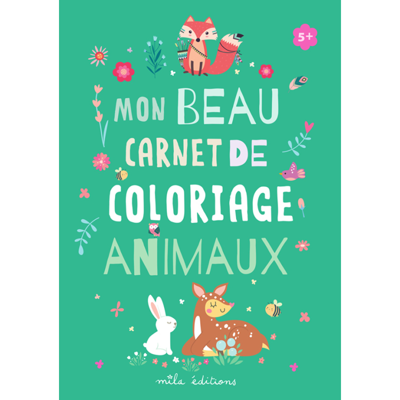 Mon beau coffret de coloriage - Animaux Kit Jeunesse