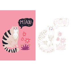 Mon beau coffret de coloriage - Animaux Kit Jeunesse