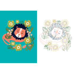 Mon beau cahier de coloriage : jungle Livre Jeunesse