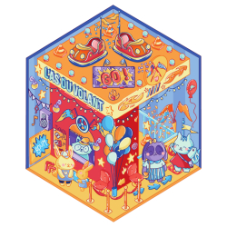 Stickers story - Fête foraine Livre DIY