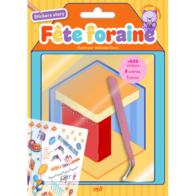 Stickers story - Fête foraine Livre DIY