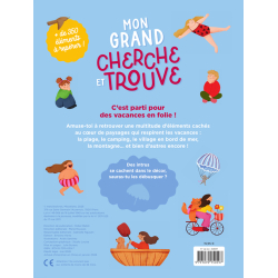 Mon grand cherche et trouve - Vacances en folie Livre Jeunesse
