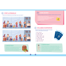 Cahier de jeux - Voyage Livre DIY