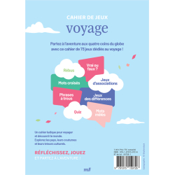 Cahier de jeux - Voyage Livre DIY