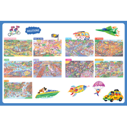 Mon grand cherche et trouve - En route ! Livre Jeunesse