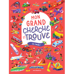Mon grand cherche et trouve - En route ! Livre Jeunesse