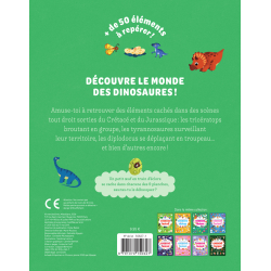 Mon tout premier cherche et trouve - Les dinosaures Livre Jeunesse
