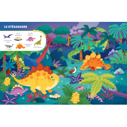 Mon tout premier cherche et trouve - Les dinosaures Livre Jeunesse