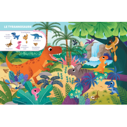 Mon tout premier cherche et trouve - Les dinosaures Livre Jeunesse